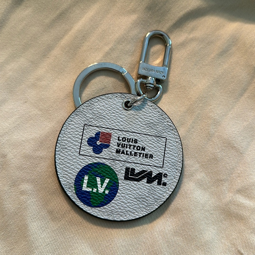 Louis Vuitton Monogram Logos Illustre Bag Charm and Key Holder